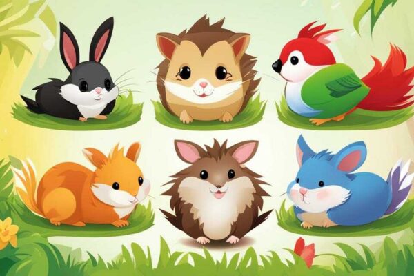 Animais pequenos de estimação