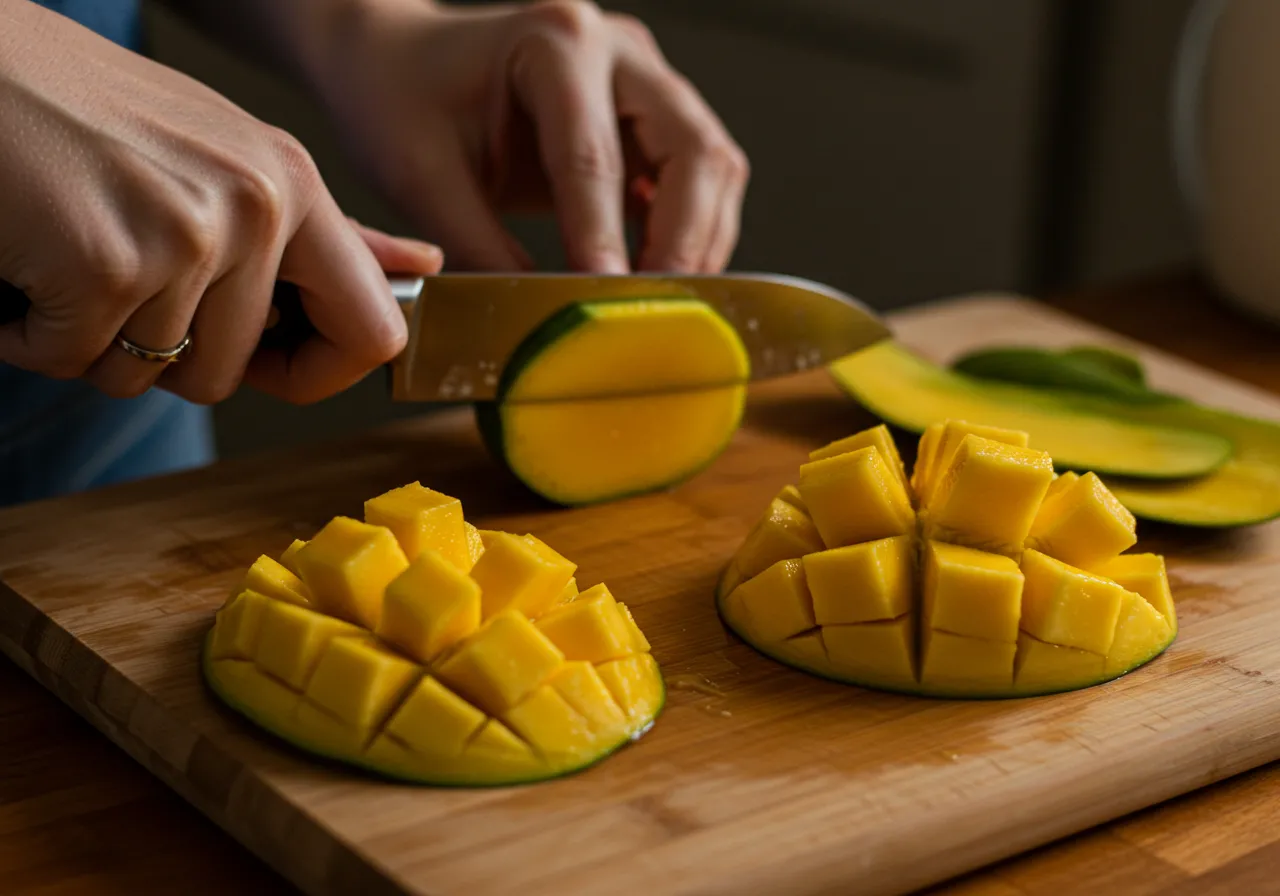 Cachorro pode comer manga cortada