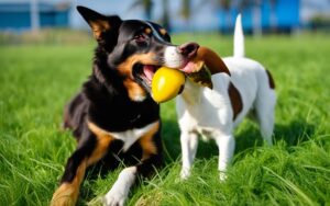 cachorro pode comer manga com casca