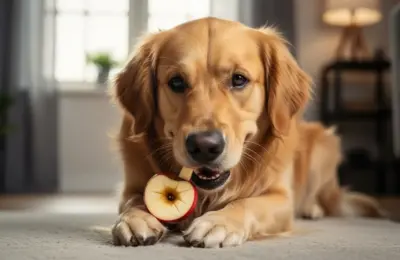 cachorros podem comer maçã