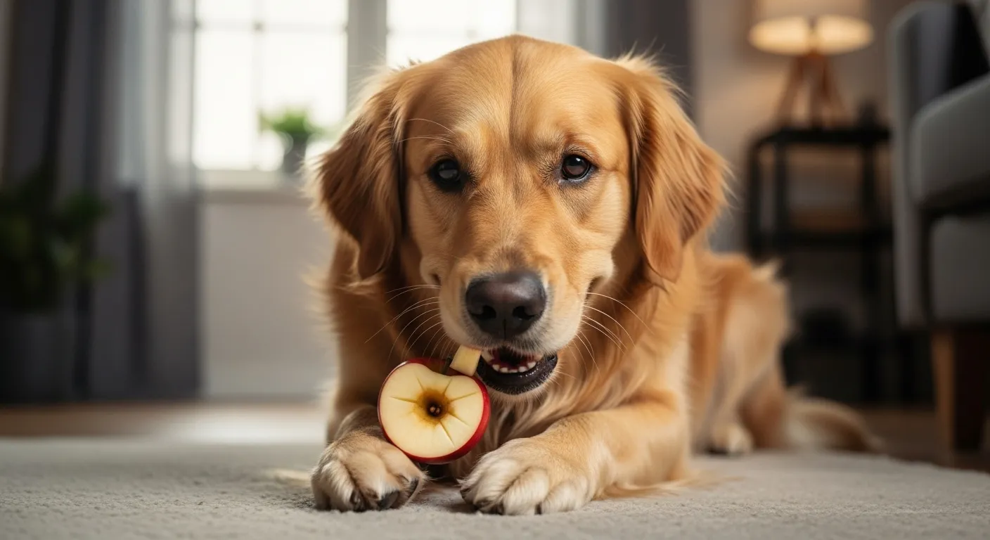 cachorros podem comer maçã