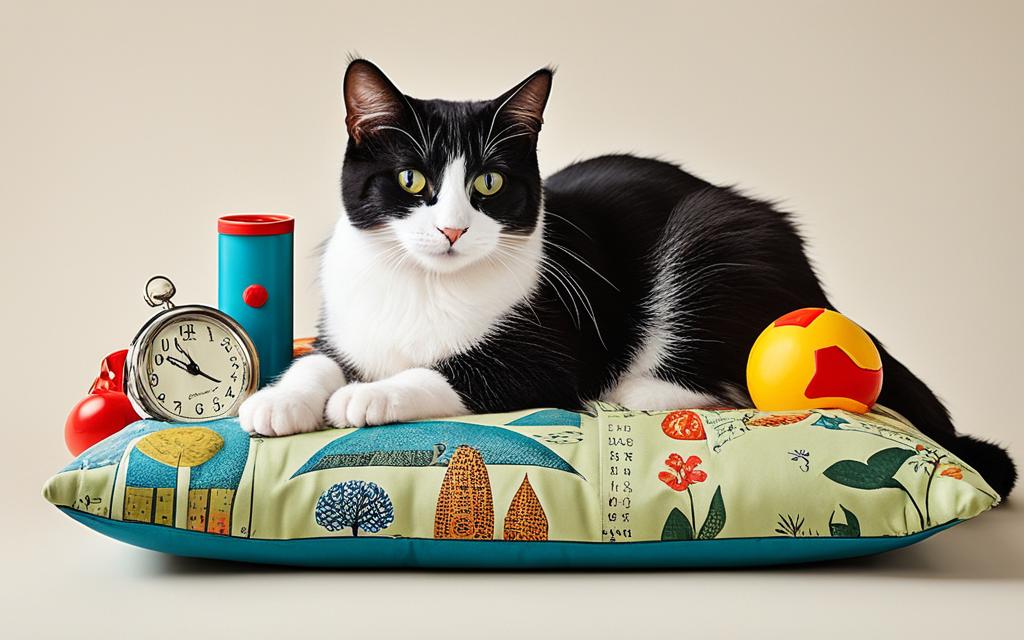 cálculo da idade dos gatos