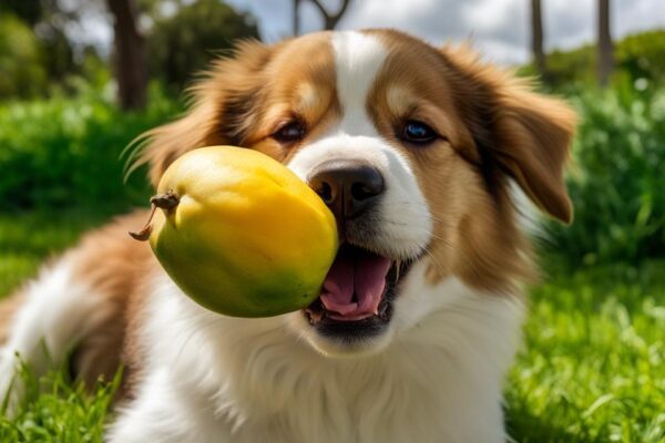 cão pode comer manga