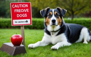 Cachorro Comer Maçã