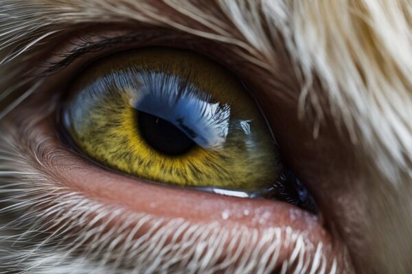 doença em olho de cachorro