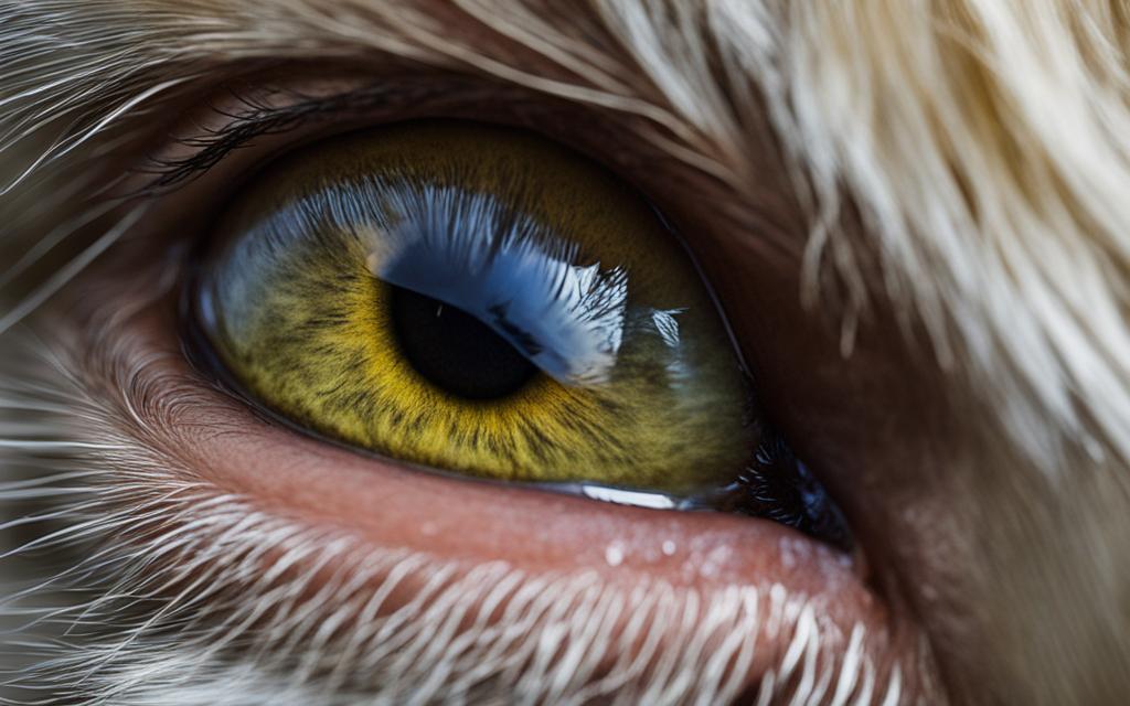 doença em olho de cachorro