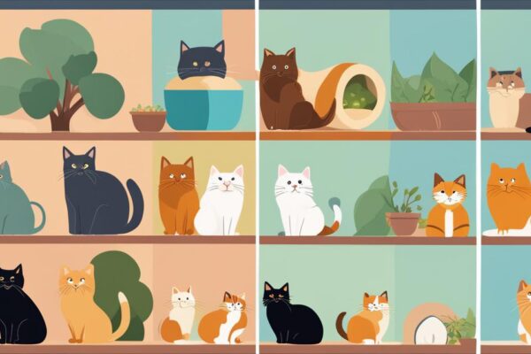 gatos animais de estimação