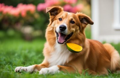 posso dar manga para cachorro