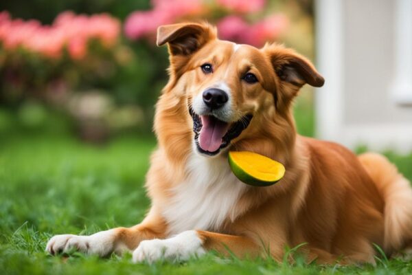 posso dar manga para cachorro