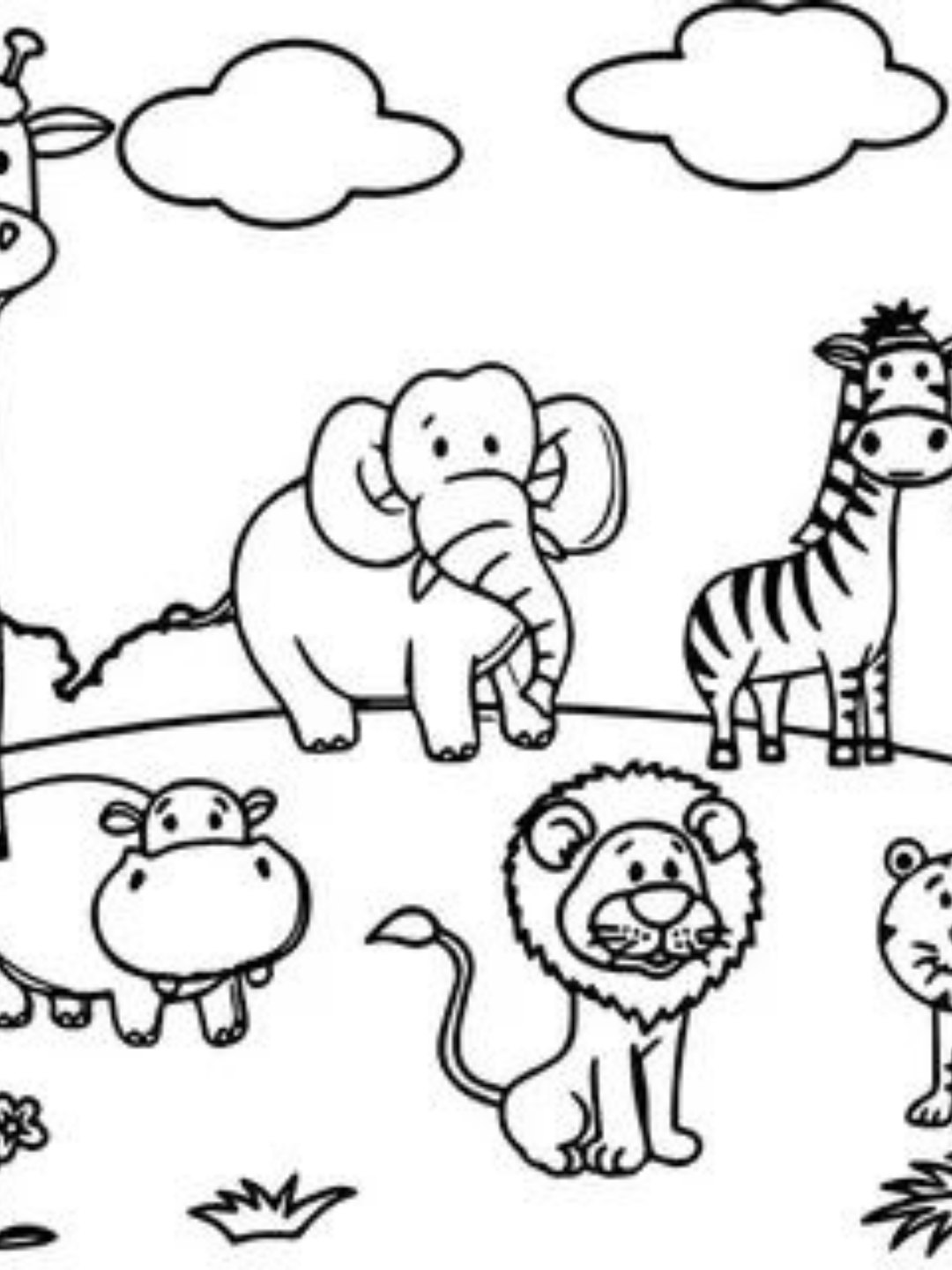 Desenhos de Animais Fáceis