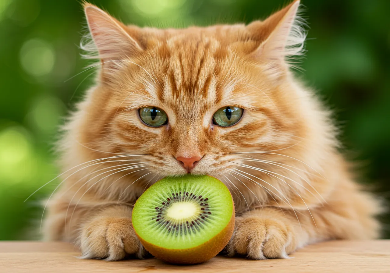 Gatos Podem Comer Kiwi com semente