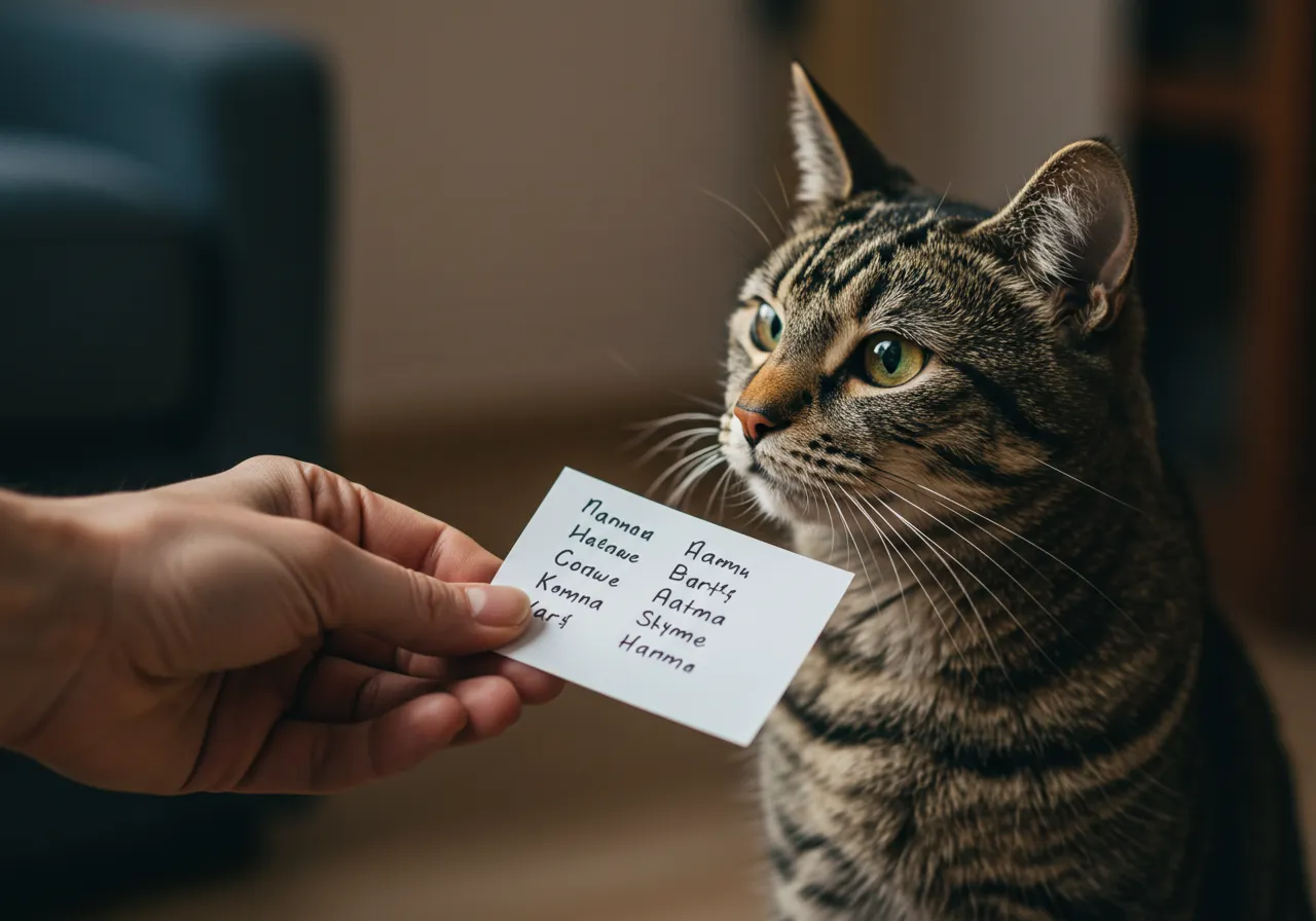 escolhendo Nomes de Gato Fêmea