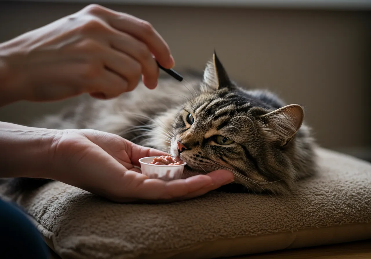 quantas vezes o gato deve comer por dia?