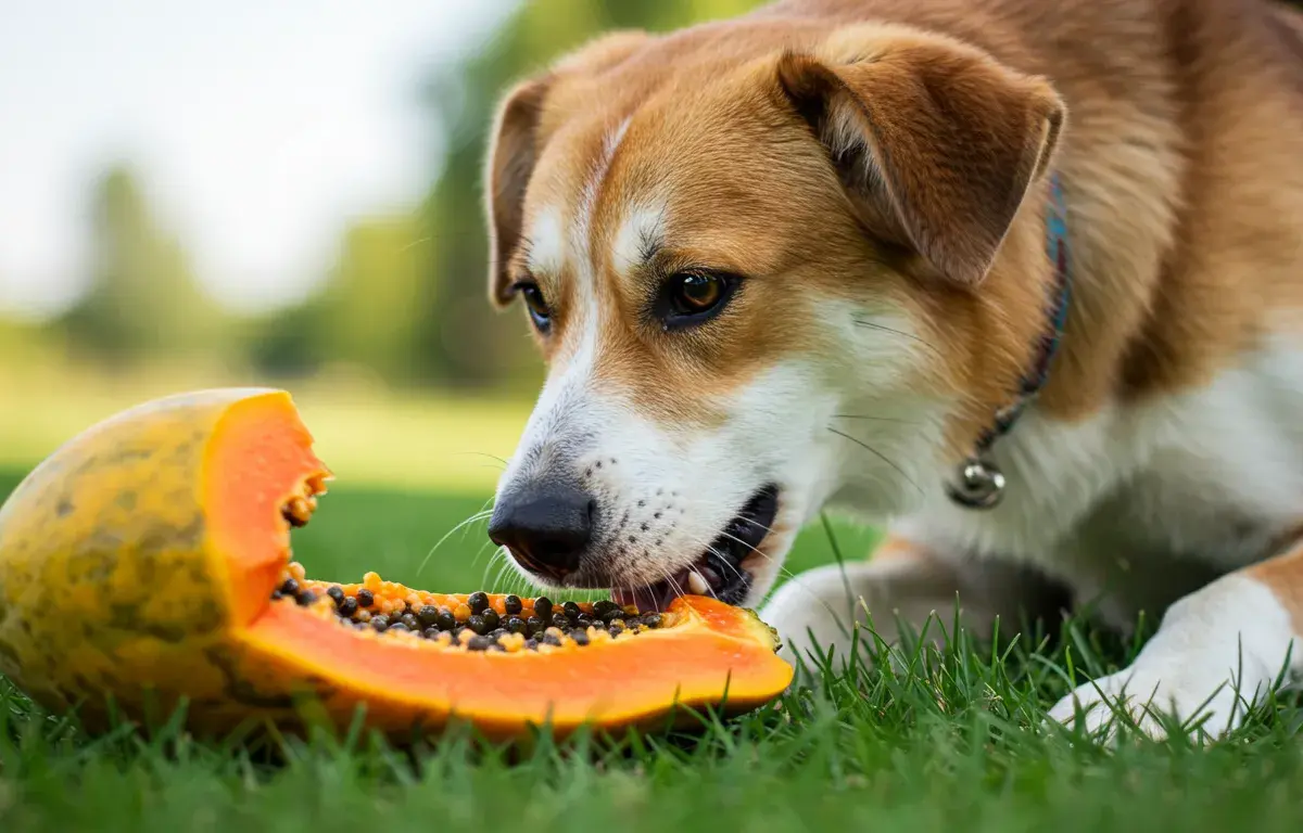 Cachorro pode comer mamão