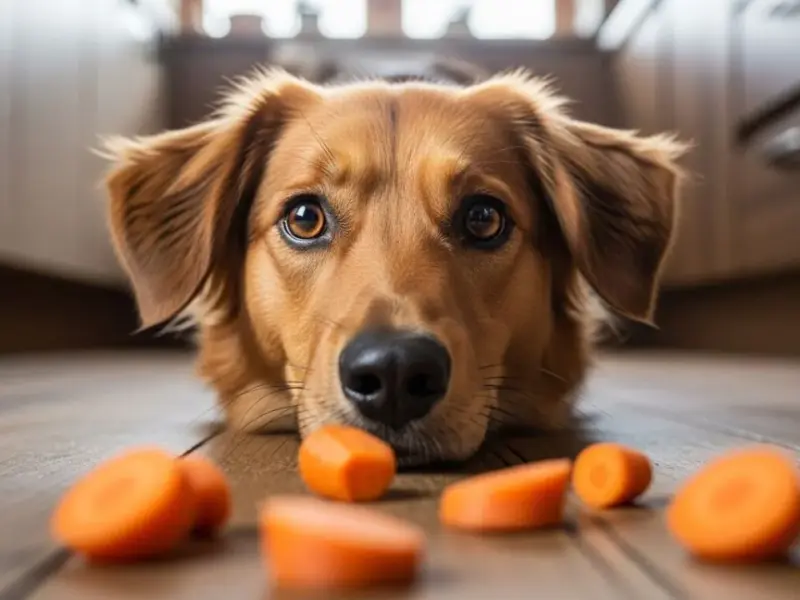 Cachorros podem comer cenoura
