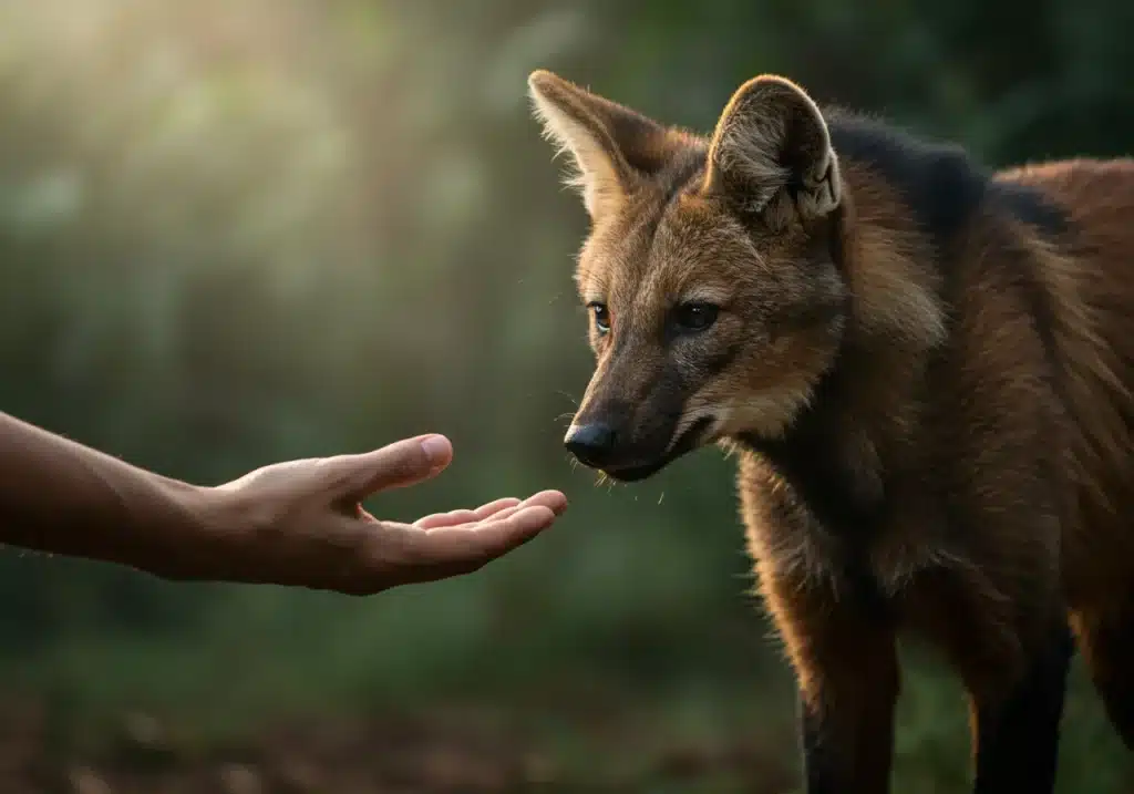 Animais em Extinção no Brasil Lobo-Guará