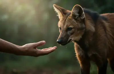 Animais em Extinção no Brasil Lobo-Guará