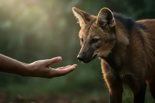 Animais em Extinção no Brasil Lobo-Guará