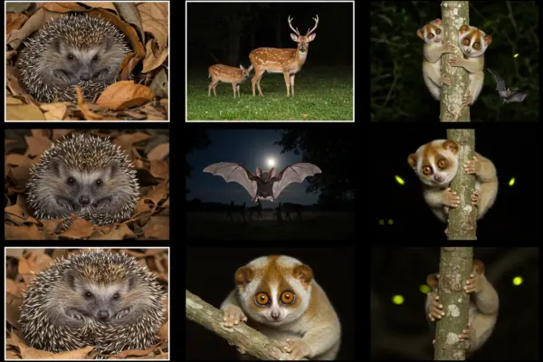 animais noturnos
