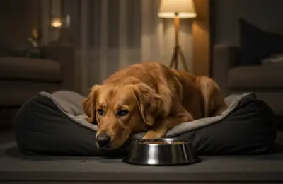 cachorro não come e está fraco