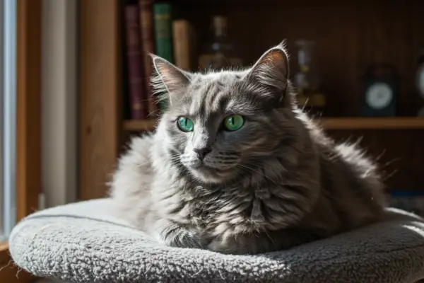 gato cinza