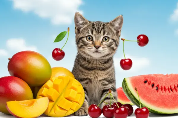 gato pode comer quais frutas