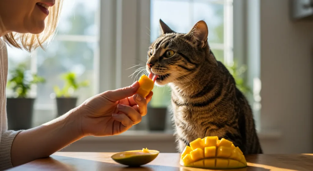 gato pode comer manga