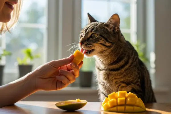 gato pode comer manga