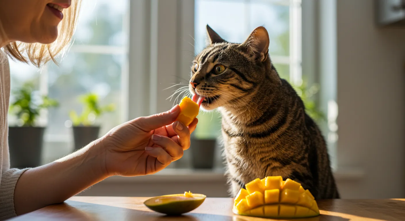 gato pode comer manga