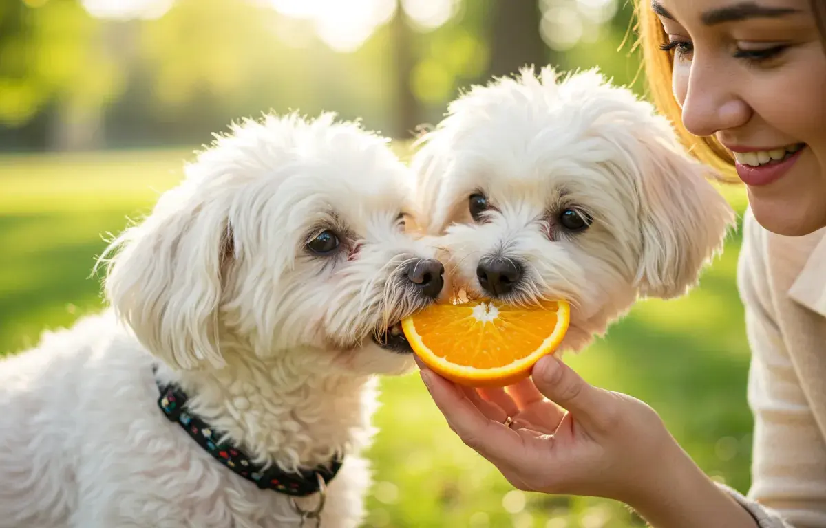 pode dar laranja para cachorro