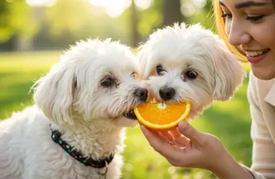 pode dar laranja para cachorro