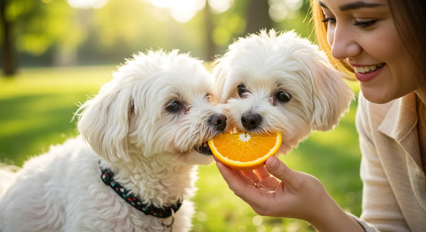 pode dar laranja para cachorro
