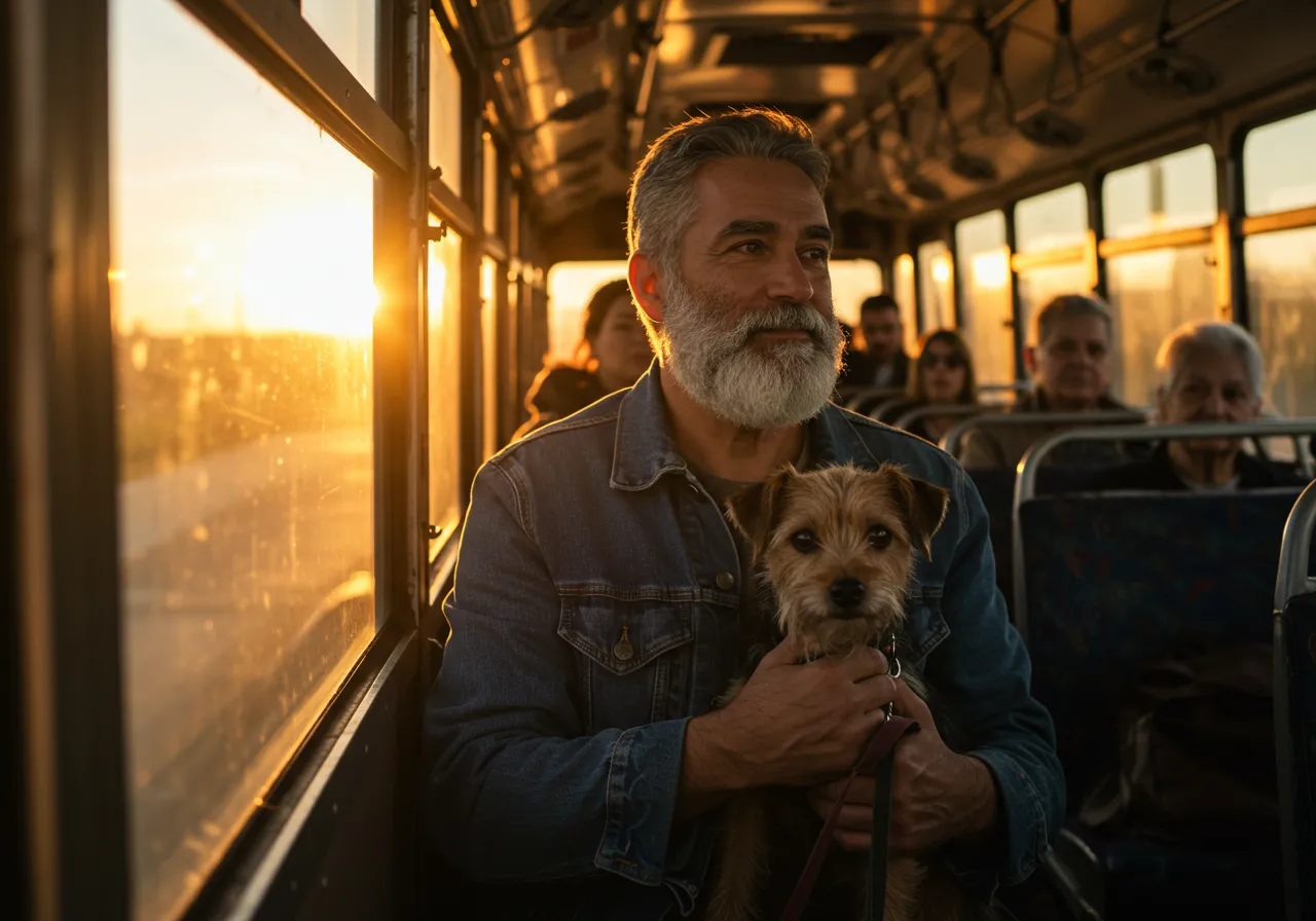Viajar de Ônibus com Cachorro