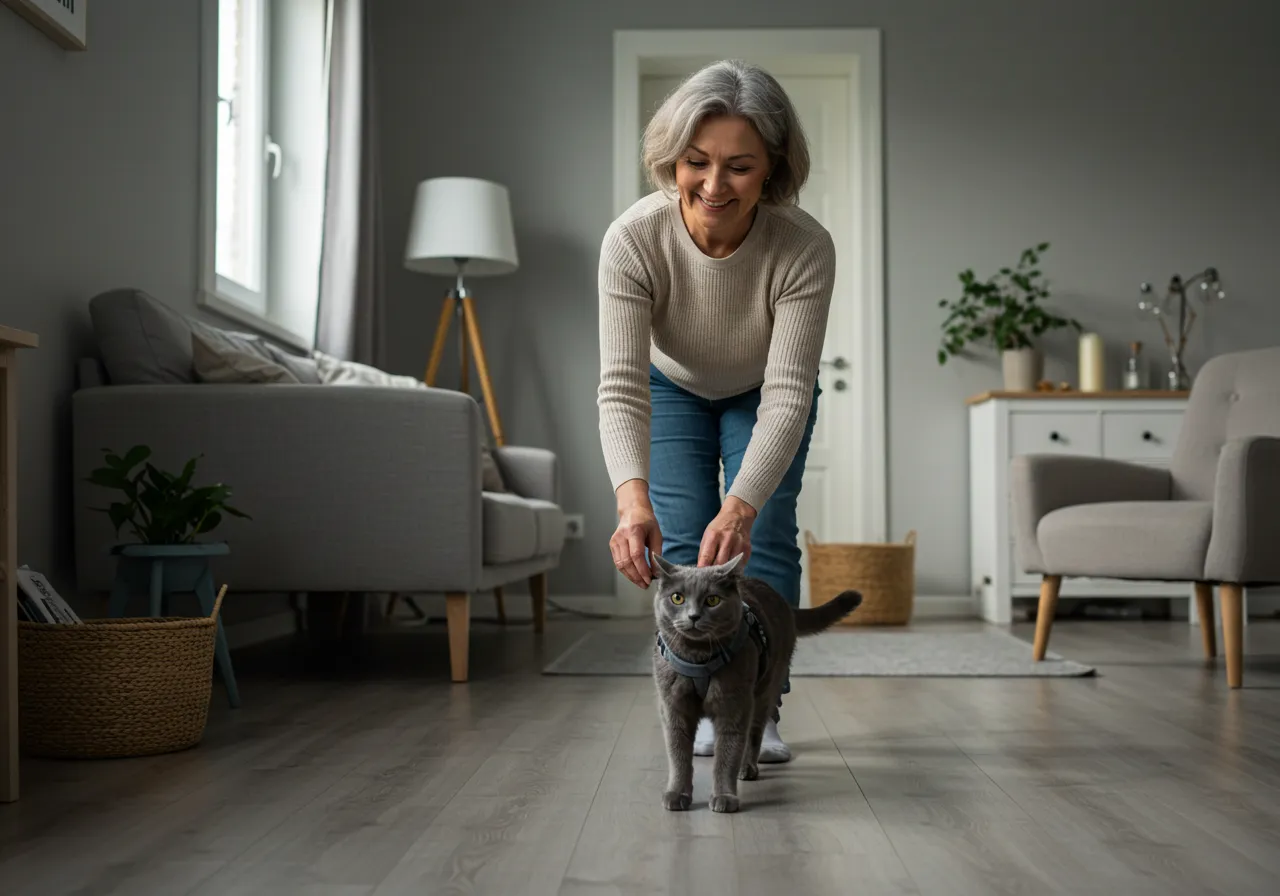 Como Cuidar de um Gato Cego com cuidado