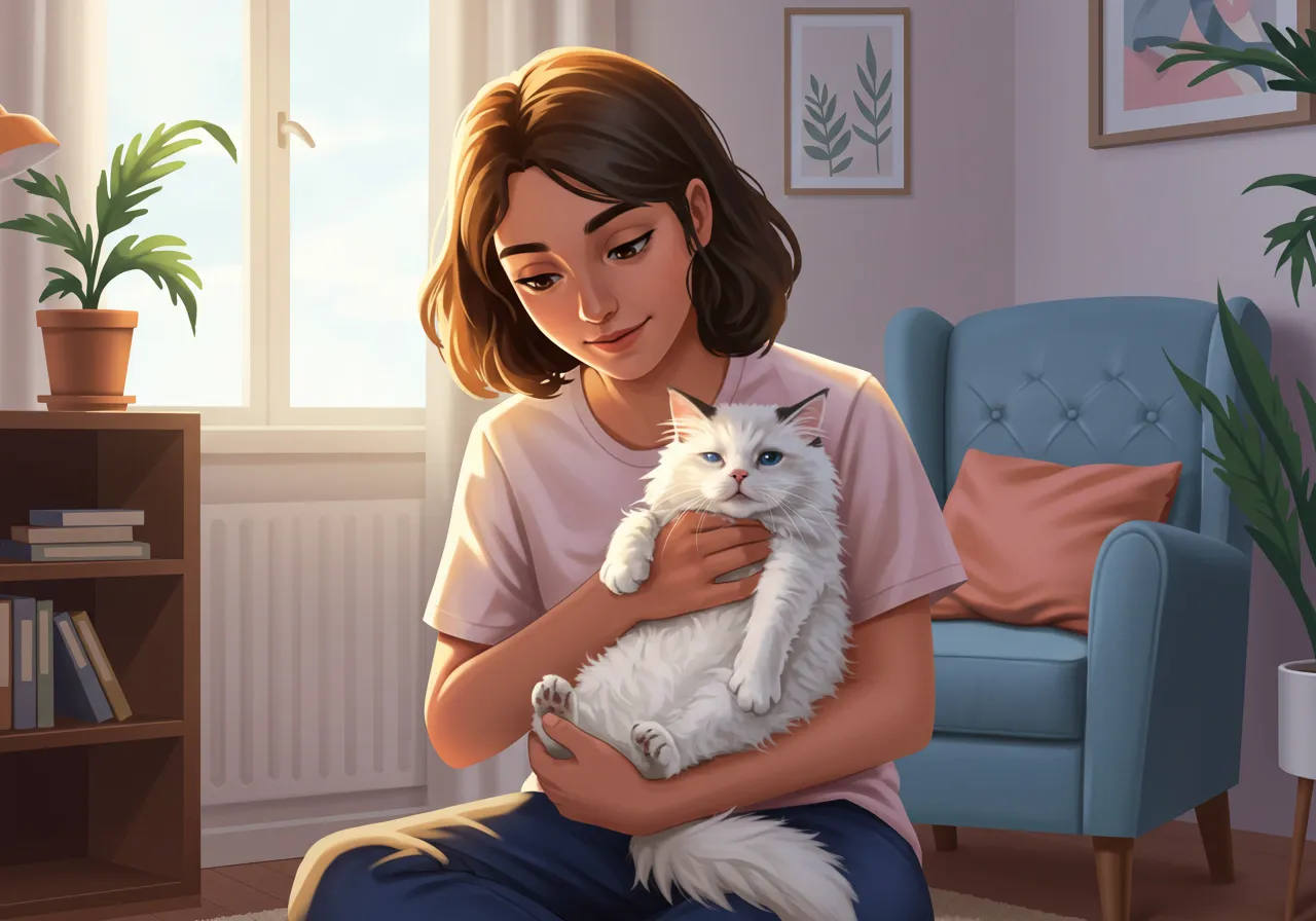 Como Cuidar de um Gato Cego em casa