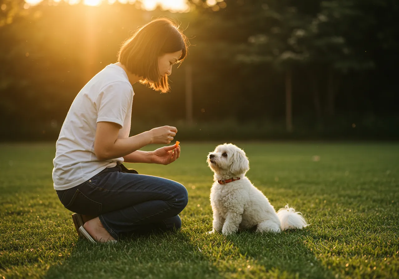como ensinar o cachorro a sentar em casa