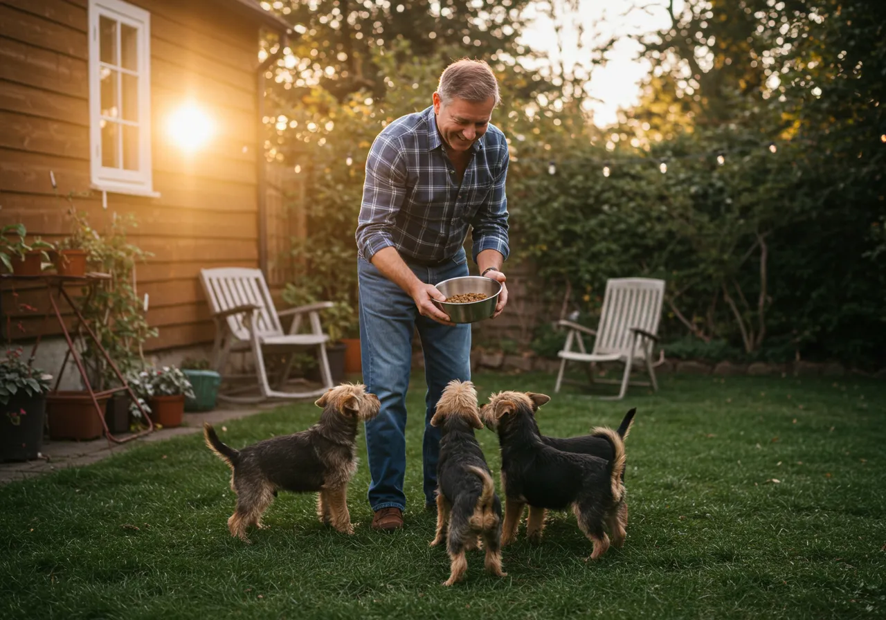 educação alimentar para cães em casa