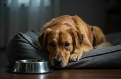Cachorro apático e sem apetite há dias
