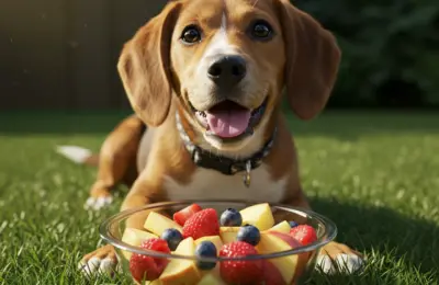 cachorro pode comer frutas