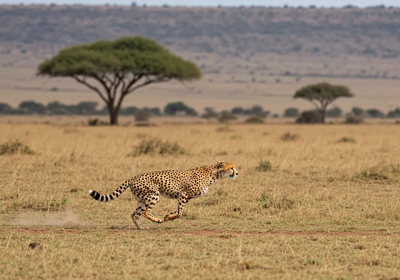 animal mais rápido do mundo Guepardo