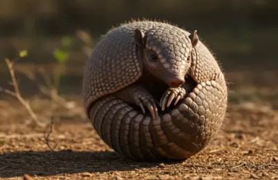 animal típico do Brasil O Tatu-Bola