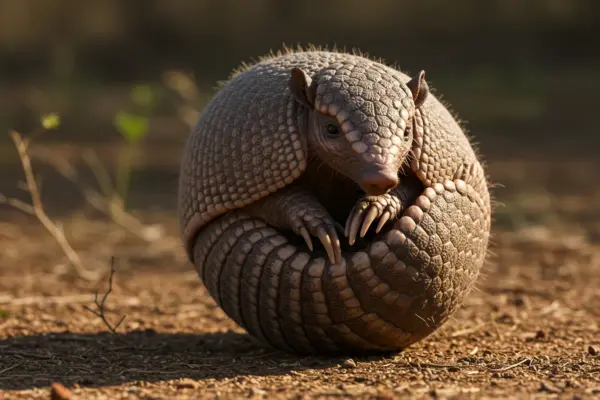 animal típico do Brasil O Tatu-Bola