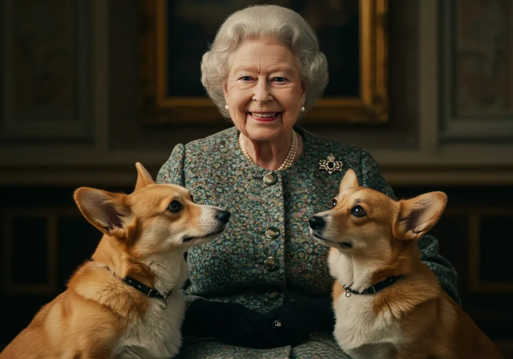 cachorro da Rainha Elizabeth