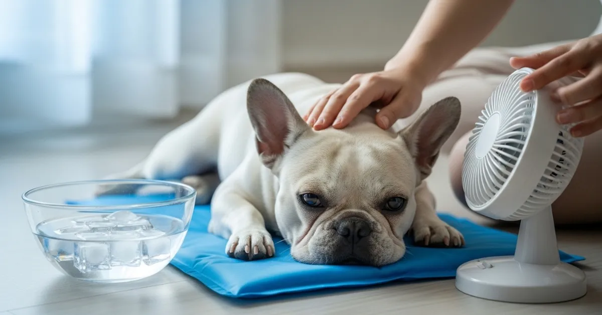 cachorros sentem calor em casa