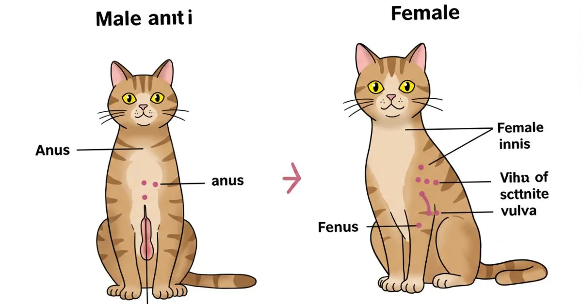 grafico como saber se o gato é macho ou fêmea grafico como saber se o gato é macho ou fêmea