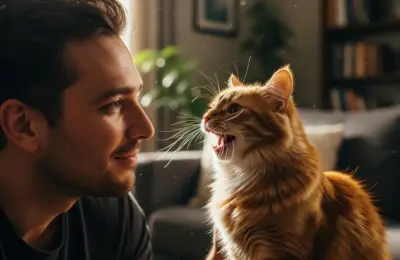 tipos de som de gato miando