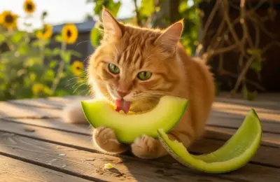 Gato pode comer melão