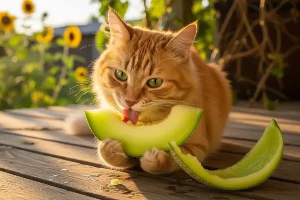 Gato pode comer melão