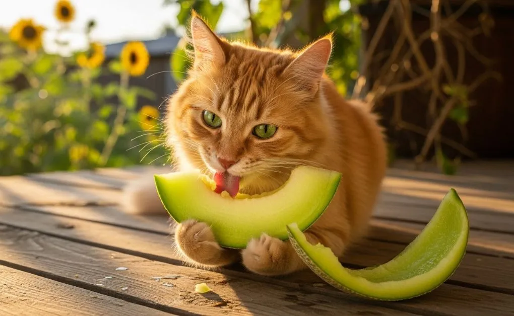 Gato pode comer melão
