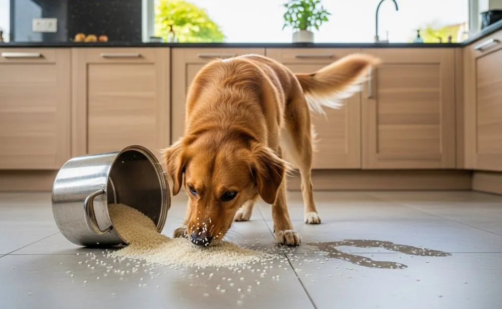 cachorro pode comer arroz sempre